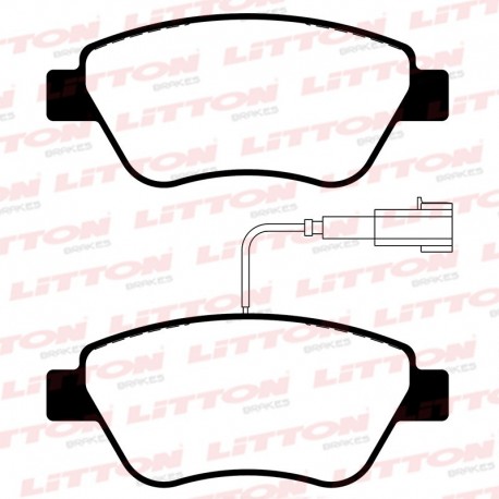 PASTILLAS DE FRENO FIAT DOBLO FIORINO GRANDE PUNTO IDEA LINEA QUBO SIENA STILO - DELANTERA