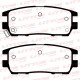 PASTILLAS DE FRENO MITSUBISHI L200 L300 MONTERO PAJERO 90/99 - TRASERA