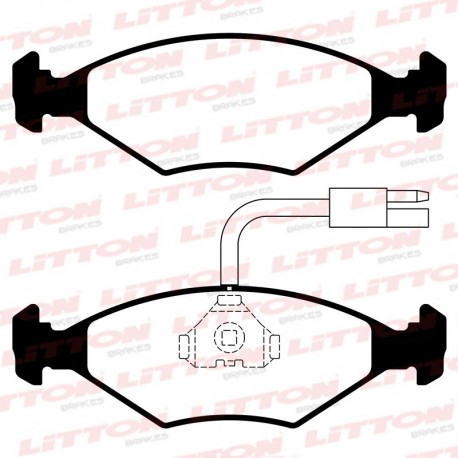 PASTILLAS DE FRENO FIAT DUNA UNO REGATTA - DELANTERA