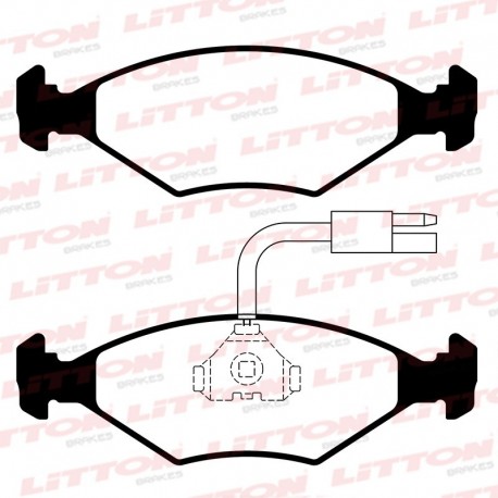 PASTILLAS DE FRENO FIAT DUNA UNO REGATTA - DELANTERA