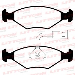 PASTILLAS DE FRENO FORD GALAXY VOLKSWAGEN QUANTUM - DELANTERA