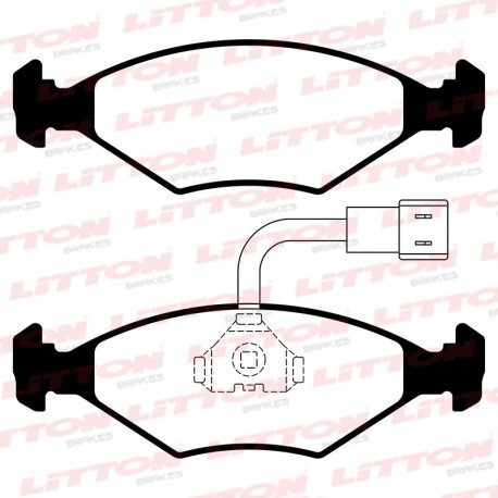 PASTILLAS DE FRENO FORD GALAXY VOLKSWAGEN QUANTUM - DELANTERA