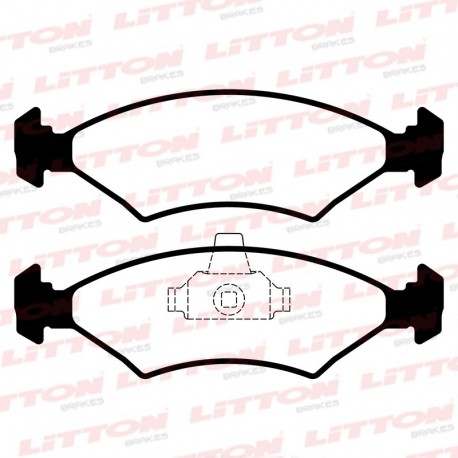 PASTILLAS DE FRENO FORD COURIER FIESTA KA - DELANTERA