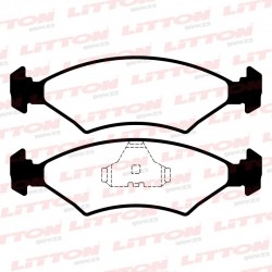 PASTILLAS DE FRENO FORD ESCORT - DELANTERA