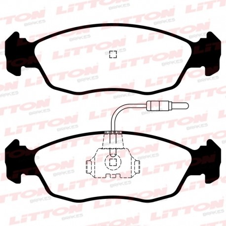 PASTILLAS DE FRENO CITROEN SAXO PEUGEOT 106 306 - DELANTERA