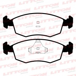 PASTILLAS DE FRENO FORD ESCORT XR3 ORION VOLKWAGEN GOL POINTER POLO - DELANTERA