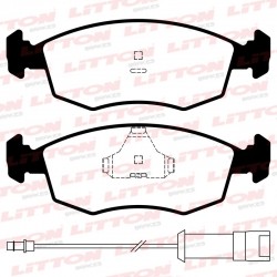 PASTILLAS DE FRENO FORD ESCORT GRANADA ORION VOLKSWAGEN GOL POINTER POLO - DELANTERA