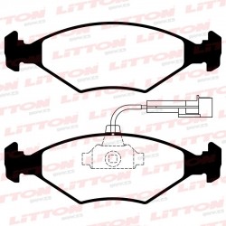 PASTILLAS DE FRENO FIAT PALIO SIENA - DELANTERA