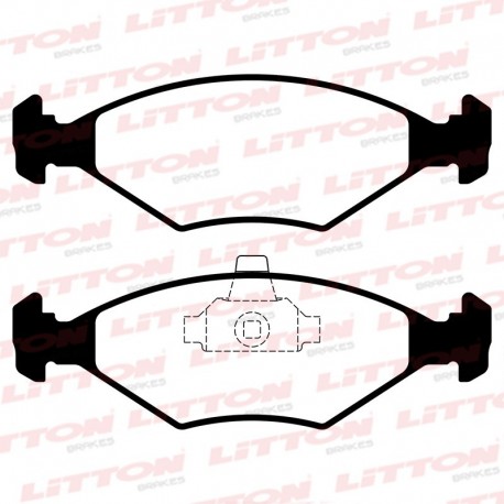 PASTILLAS DE FRENO FIAT FIORINO PALIO SIENA - DELANTERA