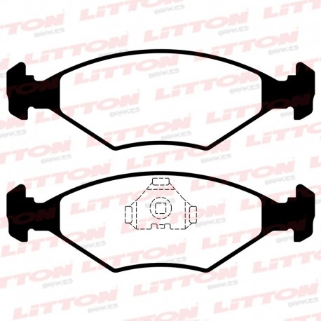 PASTILLAS DE FRENO FIAT FIORINO BRASIL PALIO UNO - DELANTERA
