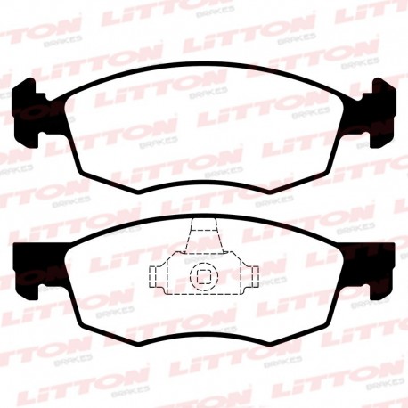 PASTILLAS DE FRENO FIAT DOBLO GRAND SIENA PALIO - DELANTERA