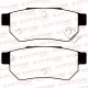 PASTILLAS DE FRENO ROVER 214 414 416 1.4 16V CABRIO 92/ HONDA ACCORD CITY CIVIC CONCERTO FIT PRELUDE - TRASERA