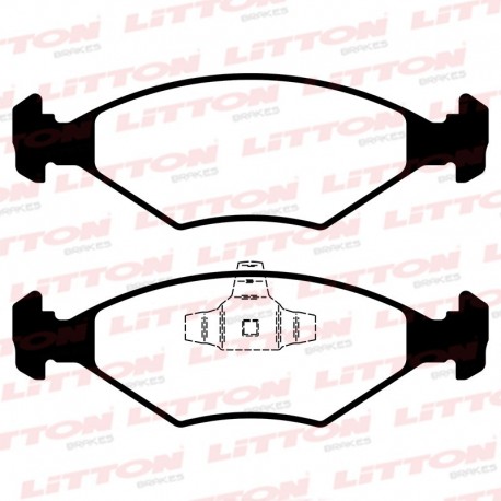 PASTILLAS DE FRENO FIAT PALIO WEEKEND SIENA 09/ - DELANTERA