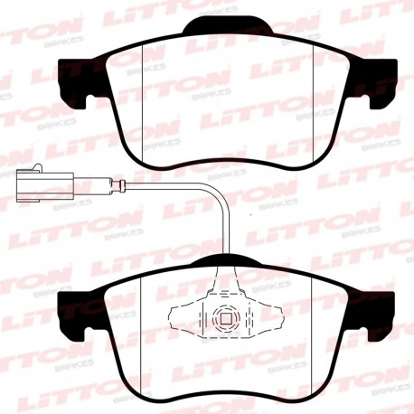 PASTILLAS DE FRENO ALFA ROMEO 159 BRERA SPIDER FIAT DOBLO II - DELANTERA