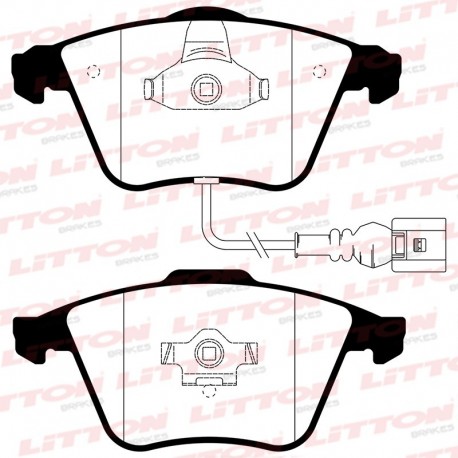 PASTILLAS DE FRENO AUDI A3 VOLKSWAGEN EOS GOLF PASSAT SCIROCCO III 2.0 - DELANTERA