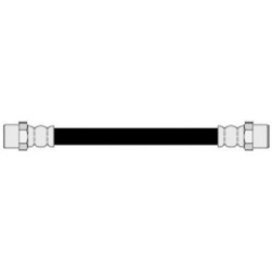 FLEXIBLE FRENO DE CARLO 600-700 57/62 DEL. /TRAS. 375MM.