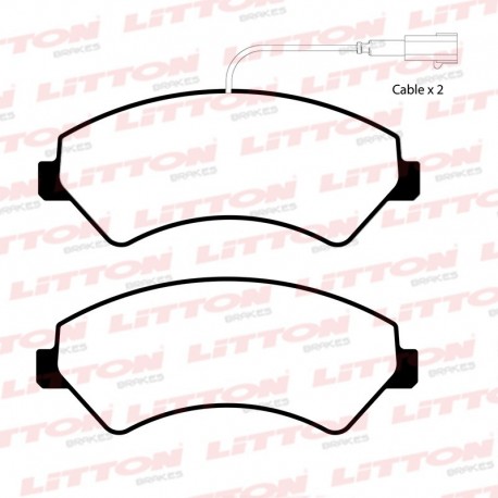 PASTILLAS DE FRENO FIAT DUCATO PEUGEOT BOXER III 04/ - DELANTERA