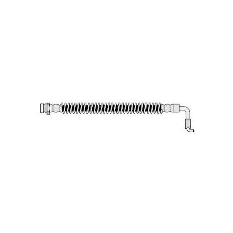 FLEXIBLE FRENO SSANGYONG ISTANA CON RESORTE DEL. IZQ. 400MM.