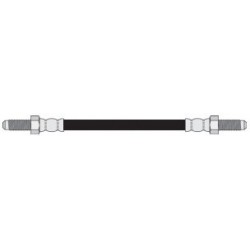 FLEXIBLE DE FRENO VOLKSWAGEN 78141 + 3 CM TRASERO 430MM