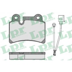 PASTILLAS DE FRENO VOLKSWAGEN TOUAREG 3.0 V6 3.2 5.0 4.2 FSI TDI 4WD - TRASERA