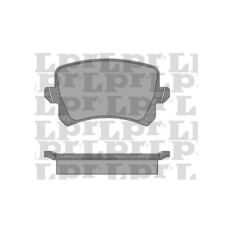 PASTILLAS DE FRENO VOLKSWAGEN PASSAT SHARAN II TIGUAN 2.0 TFSI VENTO 09/ - TRASERA