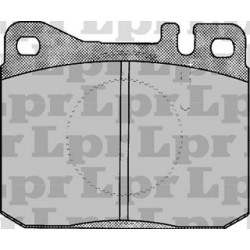 PASTILLAS DE FRENO MERCEDES BENZ SERIE 200 300 400 500 - DELANTERA