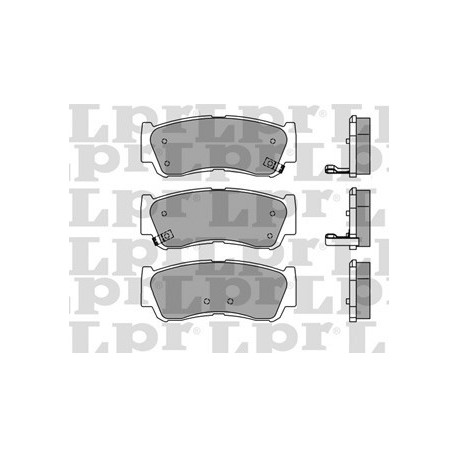 PASTILLAS DE FRENO HYUNDAI SANTA FE - TRASERA