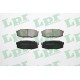 PASTILLAS DE FRENO TOYOTA LAND CRUISER 08/ SEQUOIA TUNDRA 07/ - TRASERA