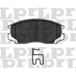 PASTILLAS DE FRENO DAIHATSU TERIOS MITSUBISHI LANCER 00/ - DELANTERA