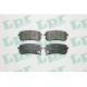 PASTILLAS DE FRENO HYUNDAI H1 II 2.5 CRDI IX55 VERACRUZ JAC T8 KIA CARNIVAL III 2.9 CRDI 06/ - TRASERA