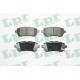 PASTILLAS DE FRENO DAIHATSU SIRION FORD FIESTA KA SUZUKI BALENO II - DELANTERA
