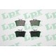 PASTILLAS DE FRENO CITROEN BERLINGO 1,6 HDI / PEUGEOT PARTNER-308 - TRASERA
