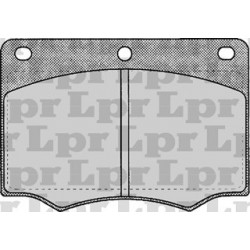 PASTILLAS DE FRENO FORD TAUNUS - DELANTERA