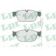 PASTILLAS DE FRENO CITROEN C4 C5 C6 PEUGEOT 308 407 RCZ - DELANTERA