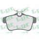 PASTILLAS DE FRENO CITROEN C4 PEUGEOT 308 3008 5008 RCZ VOLKSWAGEN SCIROCCO - TRASERA