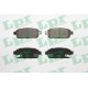 PASTILLAS DE FRENO CHEVROLET ASTRA CRUZE TRACKER - TRASERA