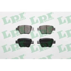 PASTILLAS DE FRENO AUDI A3 SEAT LEON VOLKSWAGEN GOLF SCIROCCO VENTO 2.0 - TRASERA