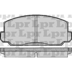 PASTILLAS DE FRENO DAIHATSU CHARMANT HONDA ACCORD TOYOTA CARINA CELICA CORONA - DELANTERA