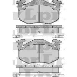 PASTILLAS DE FRENO PEUGEOT 306 RENAULT LAGUNA MEGANE SAFRANE TOPE BAJO - TRASERA