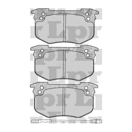 PASTILLAS DE FRENO RENAULT R18 - DELANTERA