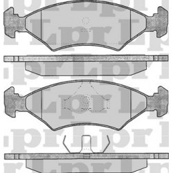 PASTILLAS DE FRENO FORD ESCORT FIESTA GALAXY SIERRA VOLKSWAGEN POINTER POLO - DELANTERA