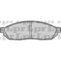 PASTILLAS DE FRENO DAEWOO DAMAS CIVIC 79/82 - DELANTERA