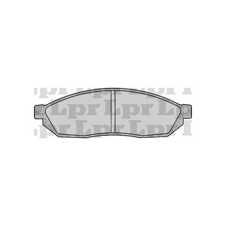 PASTILLAS DE FRENO DAEWOO DAMAS CIVIC 79/82 - DELANTERA