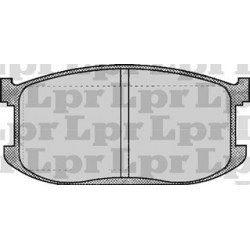 PASTILLAS DE FRENO FORD LASER MAZDA 323 - DELANTERA