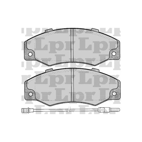 PASTILLAS DE FRENO RENAULT R21 NEVADA - DELANTERA