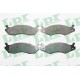 PASTILLAS DE FRENO HUMMER JEE CHEROKEE COMANCHE WAGONEER - DELANTERA-TRASERA