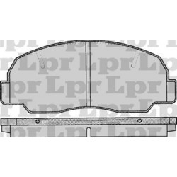 PASTILLAS DE FRENO DAIHATSU ROCKY MAZDA PICK UP - DELANTERA