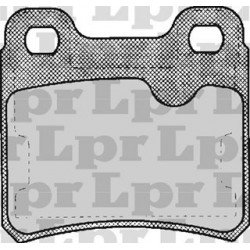 PASTILLAS DE FRENO CHEVROLET ASTRA VECTRA MERCEDES BENZ 300 SAAB 900 II - TRASERA