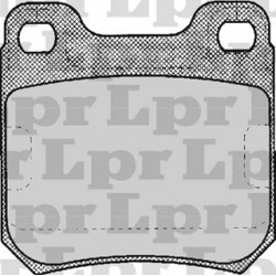 PASTILLAS DE FRENO CADILLAC CATERA CHEVROLET ASTRA MERIVA OMEGA VECTRA ZAFIRA SAAB 900 9.3 - TRASERA