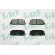 PASTILLAS DE FRENO MAZDA 626 91/96 - TRASERA